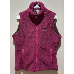 Patagonia Pink Fleece Vest